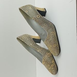 Vintage Stuart Weitzman Snakeskin Pumps